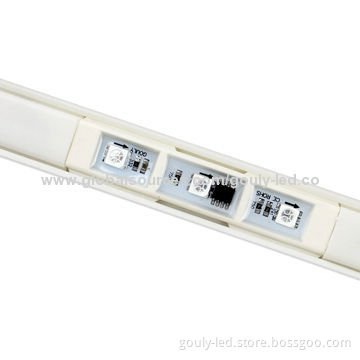Window Frame/Border System with Track for Storefront Glass, 12V DC Voltage
